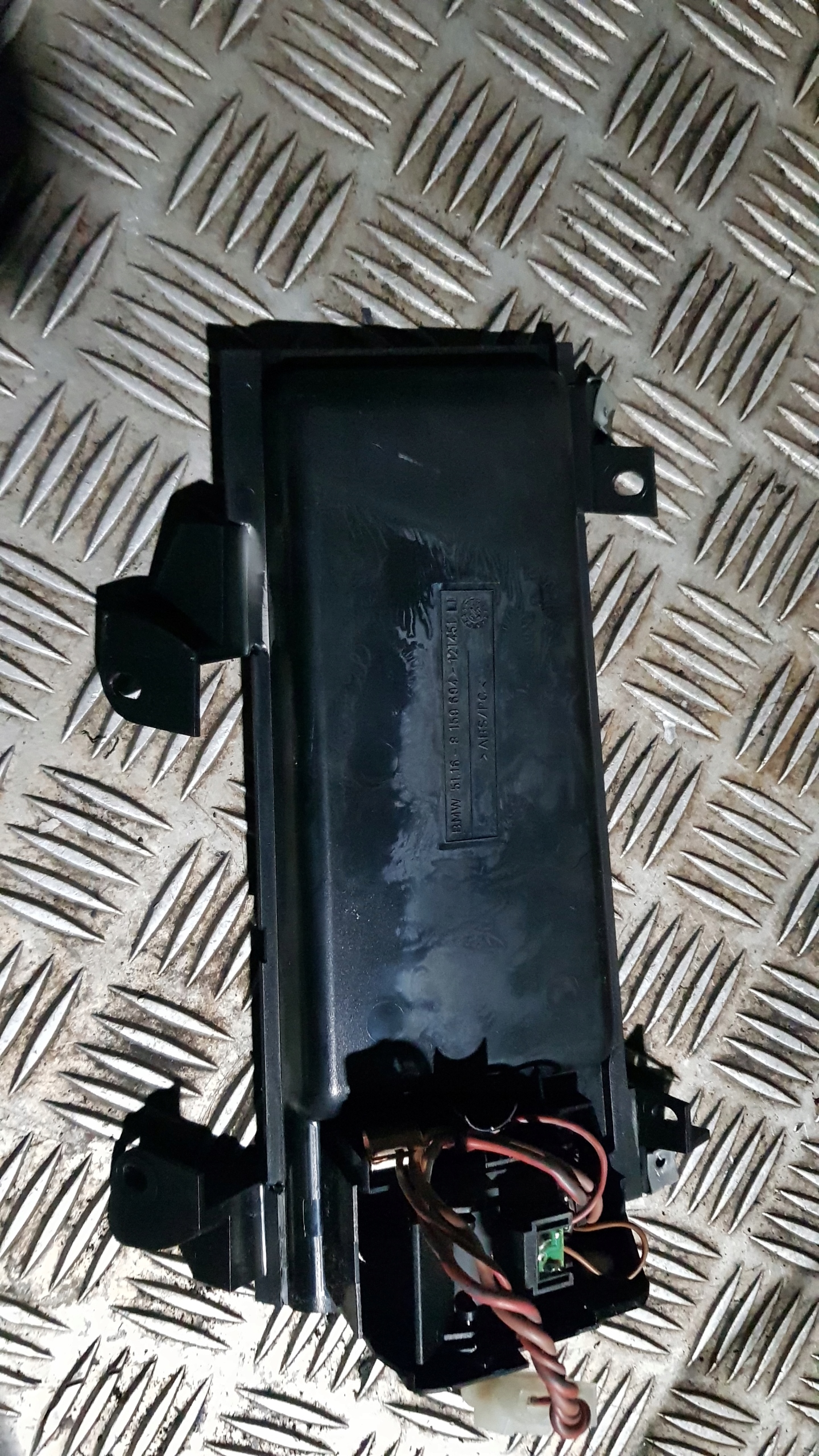 BMW E39 Abdeckung, Hutablage ZAPALNICZKI Blende Abdeckung