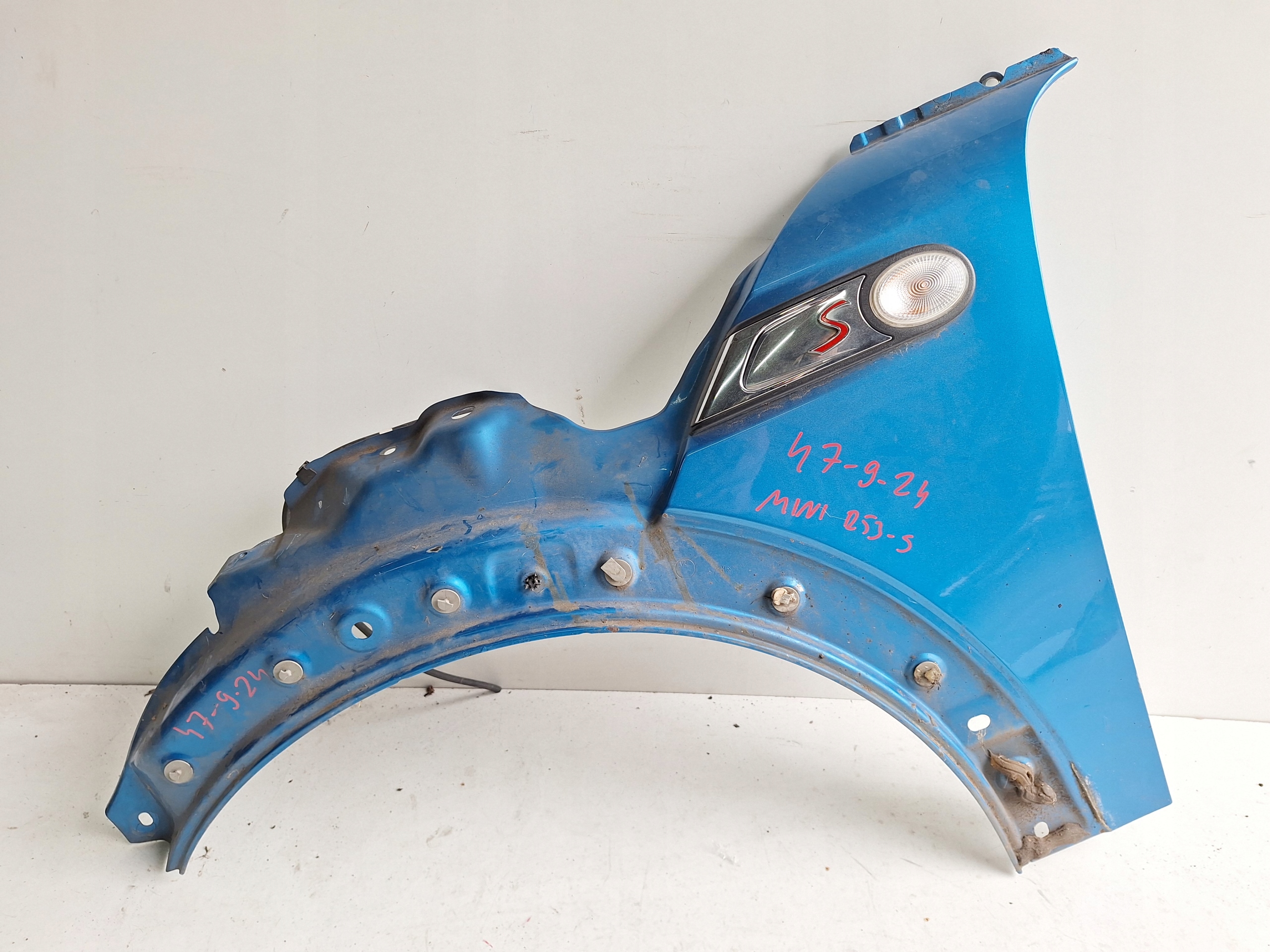 MINI COOPER S R55 R56 R57 R59 06-13 parafango sinistra