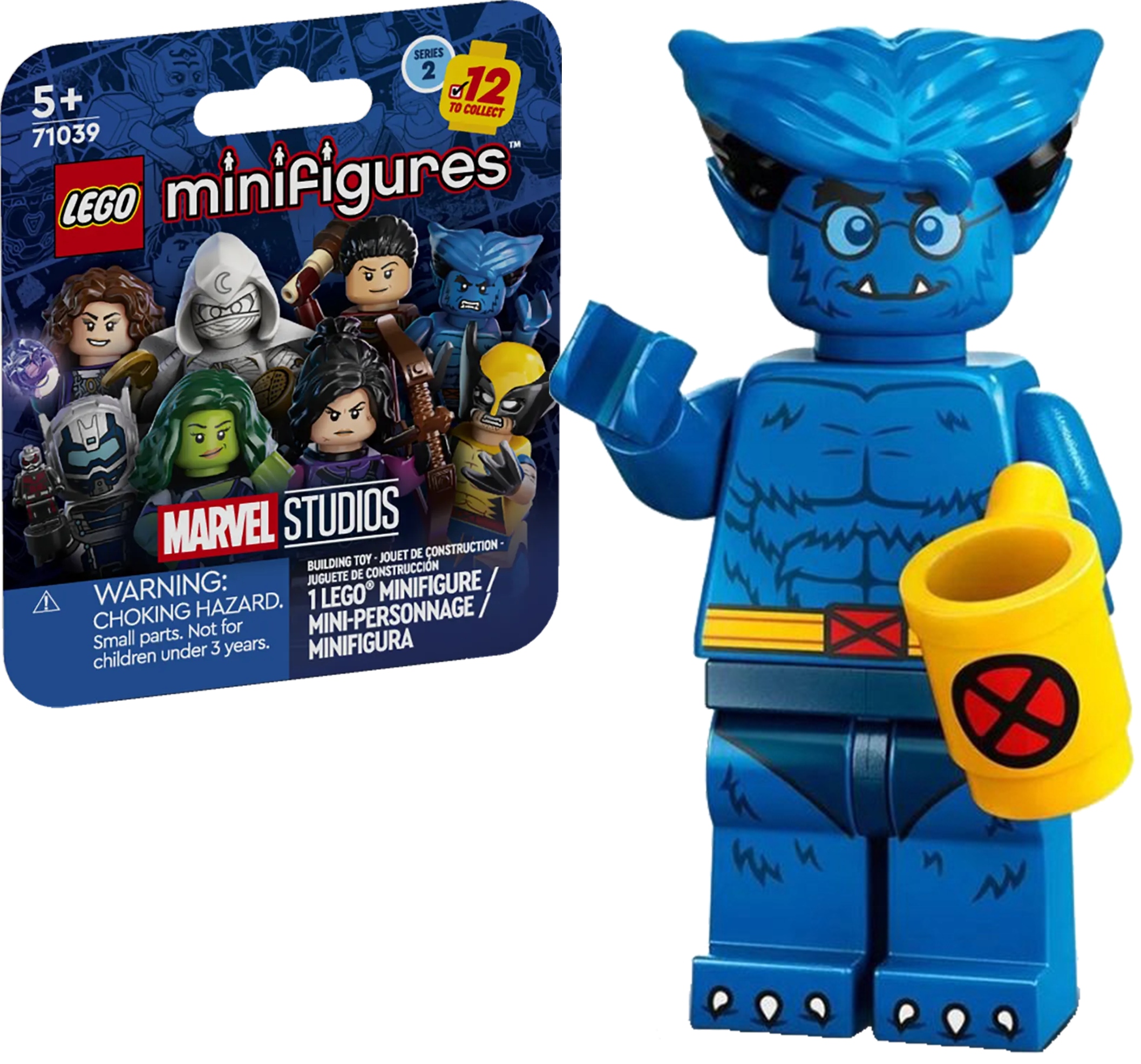 Lego Minifigures 71039 Marvel Série 2 Bestia