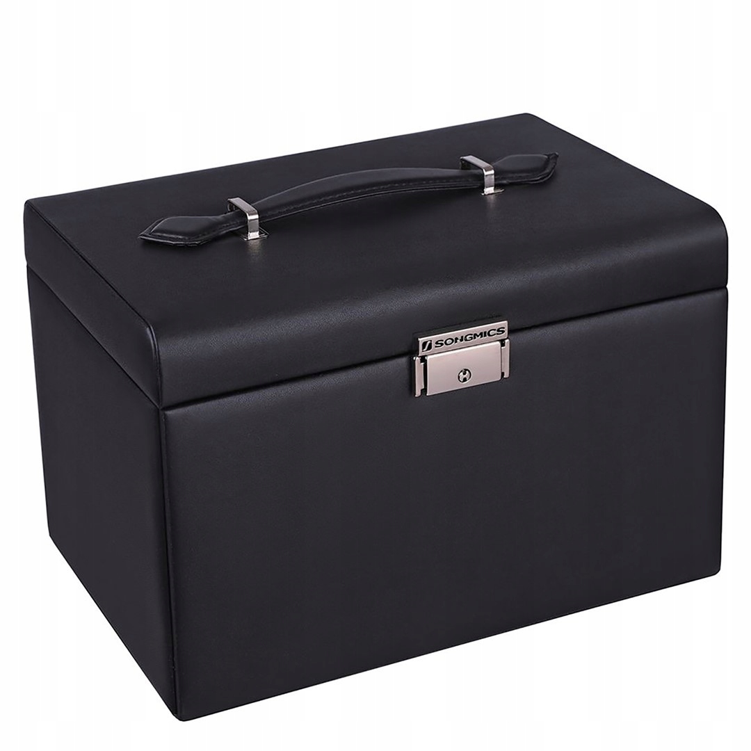 Šperkovnica Songmics čierna – elegantný organizér na prstene