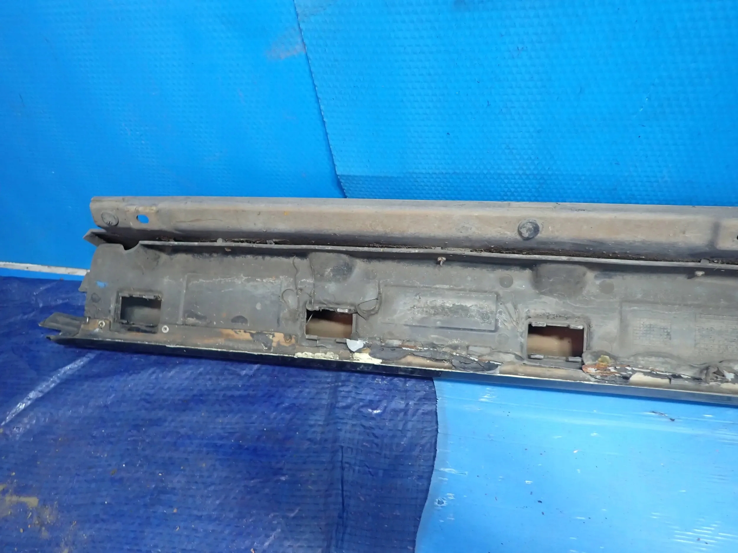 молдинг порога левый opel CORSA d 3D