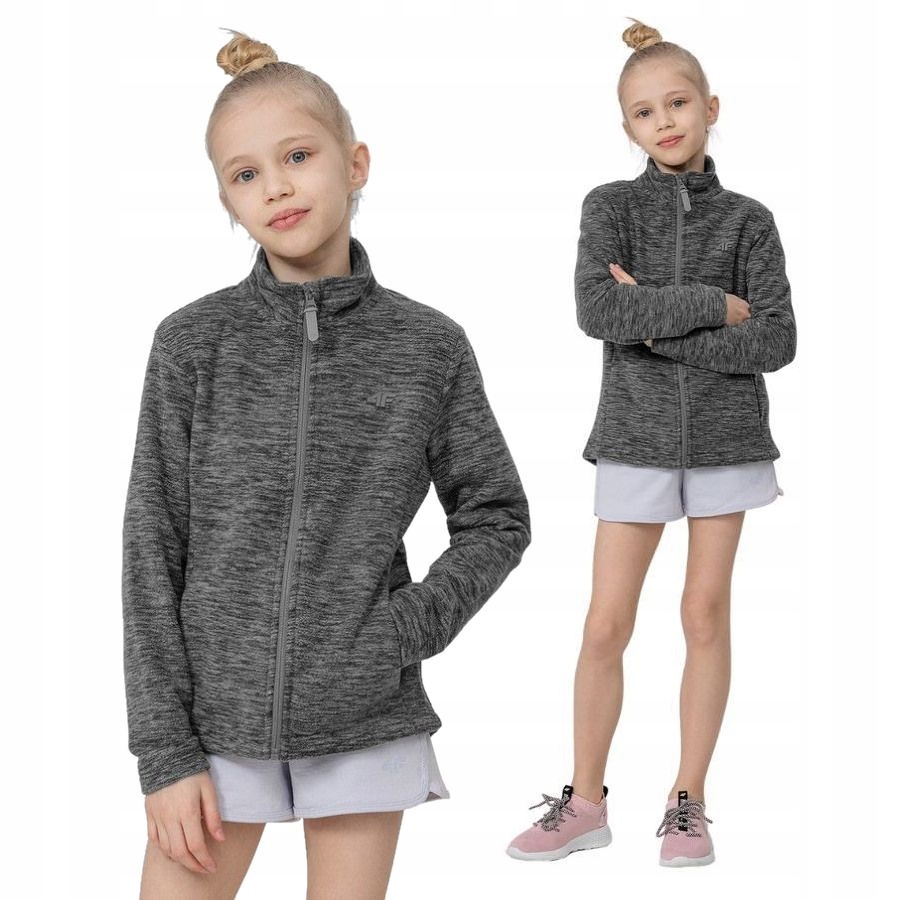 

Bluza dziewczęca 4F dziecięca polar sportowa