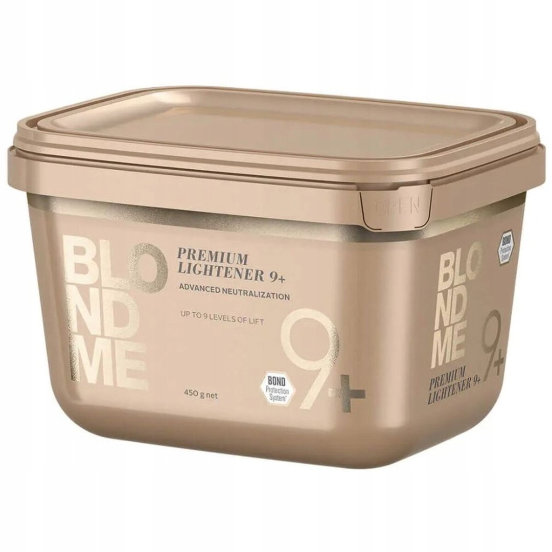 Rozjasňovač na vlasy Schwarzkopf Blondme Premium 9+ 450 g