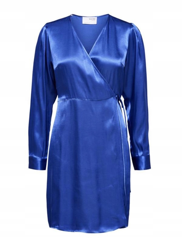 Šaty Selected Femme Eva Short Wrap Dress 36