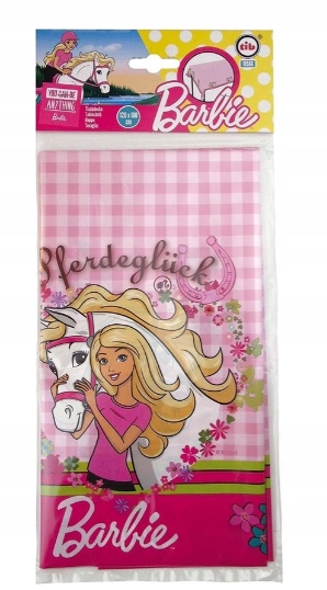 

Obrus Urodzinowy Barbie 120x180cm