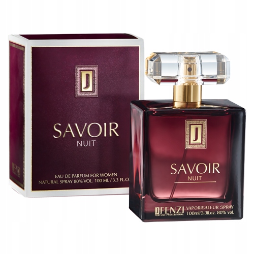 Parfém Savoir Nuit 100ml. EDP JFenzi Voda Parfum