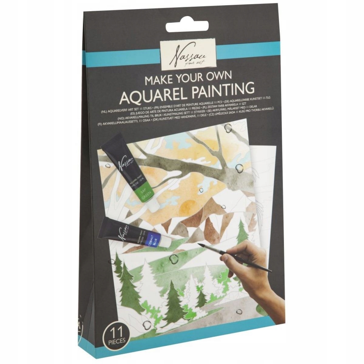 Craft Creative Akrylowy zestaw do malowania góry