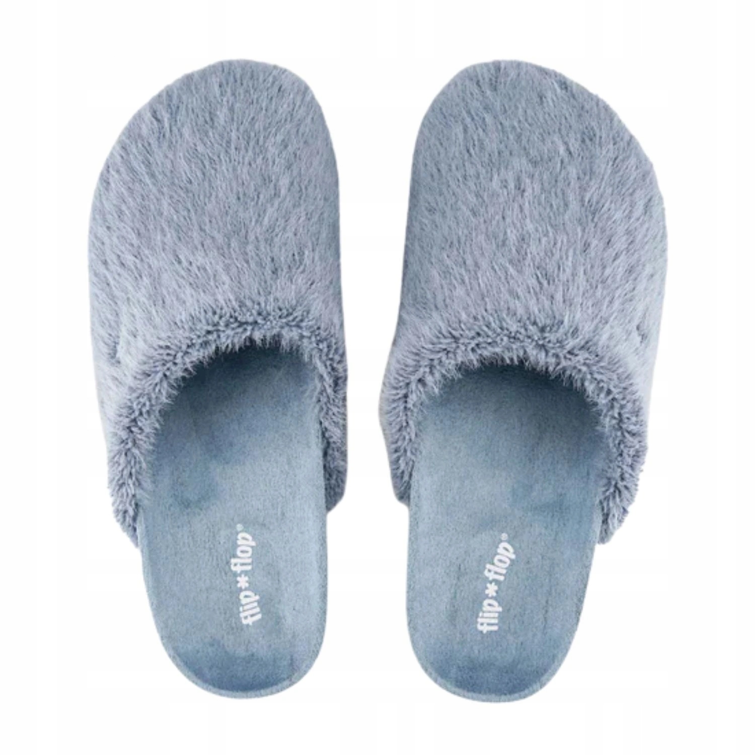 Papuče modré, teplé domácí pantofle, velikost vel.