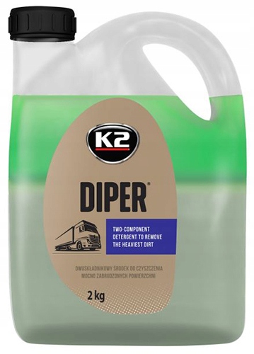 K2 DIPER SILNA DWUSKŁADNIKOWA AKTYWNA PIANA 2KG