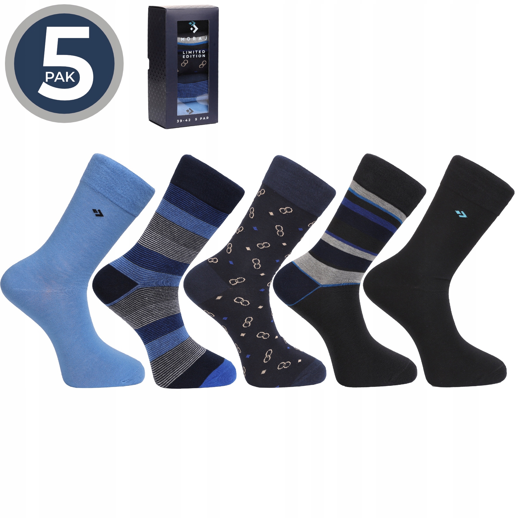 

5x Skarpety Skarpetki męskie 43-45