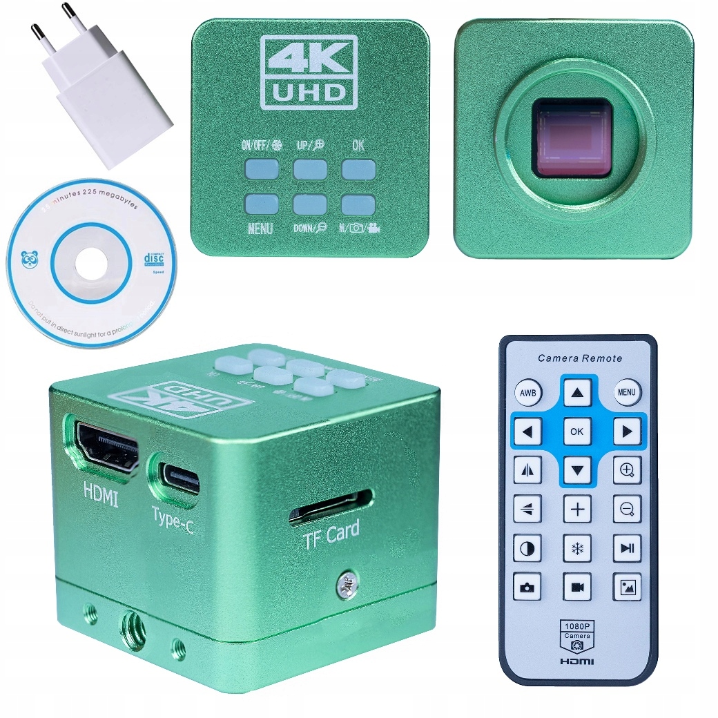 4K Kamera Sony Pro Digitální Stereoskopický Mikroskop C-mount Cmos Usb-c