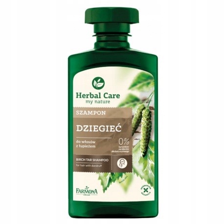 

Herbal Care Szampon Dziegieć 330 ml na łupież