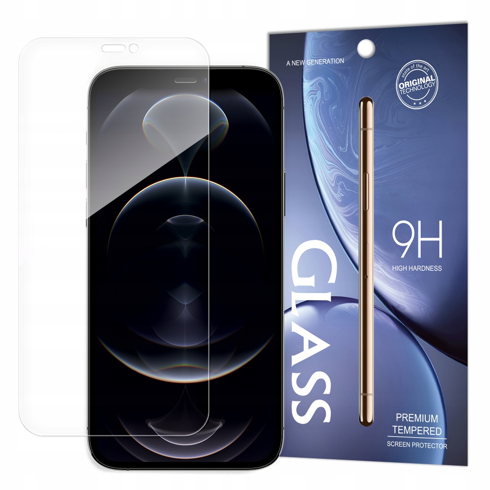 

Szkło hartowane ochronne 9H do iPhone 13/13 Pro