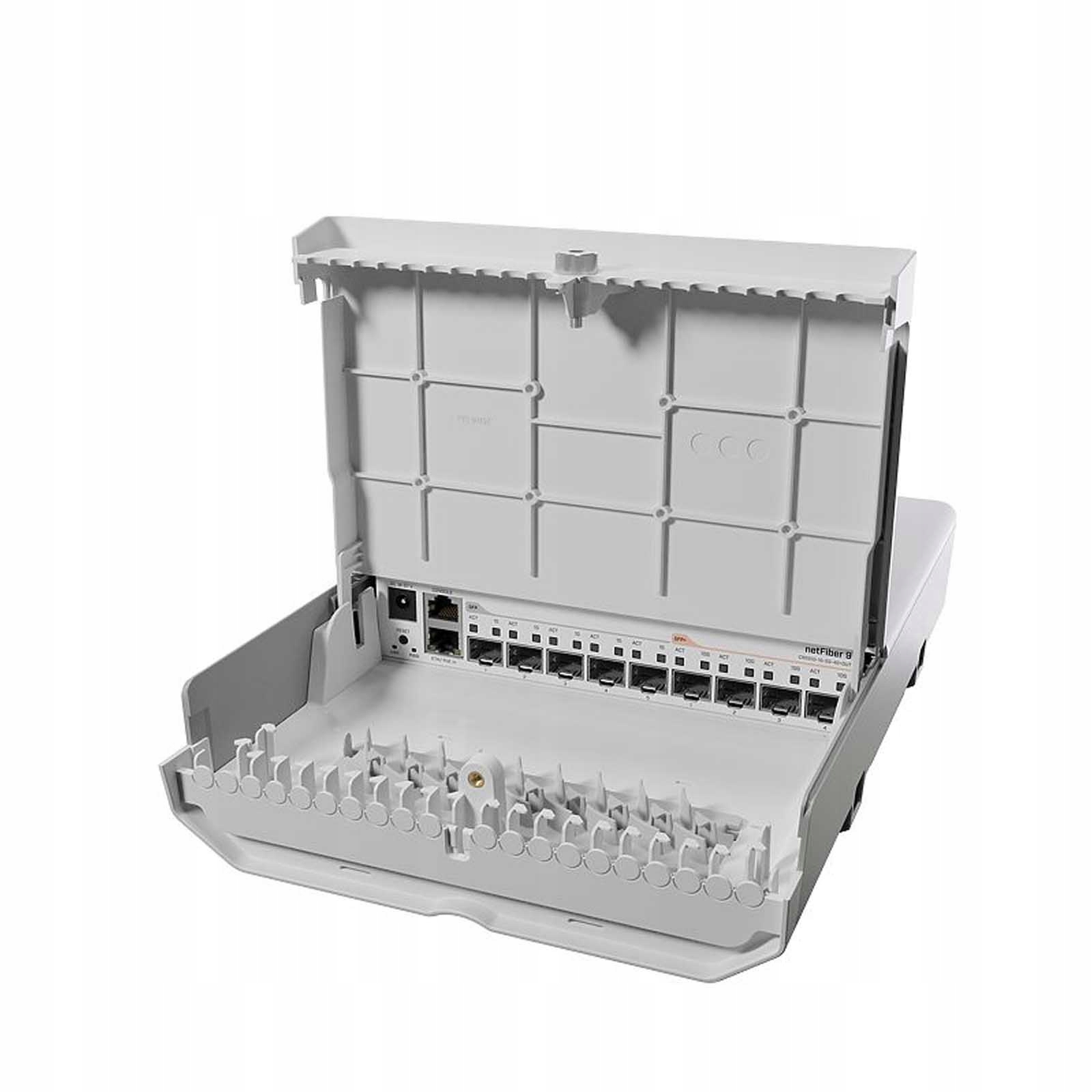 MikroTik netFiber 9 CRS310-1G-5S-4S+OUT Cloud Router Switch Sfp Sfp+ PoE