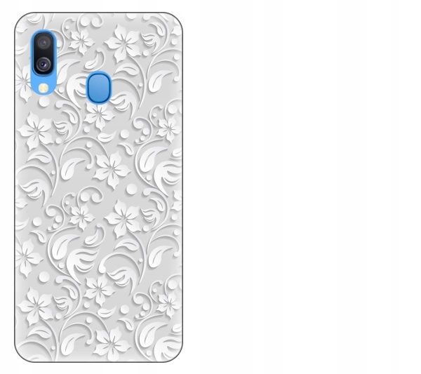 

Etui pokrowiec Samsung Galaxy A40 Floral kwiaty li