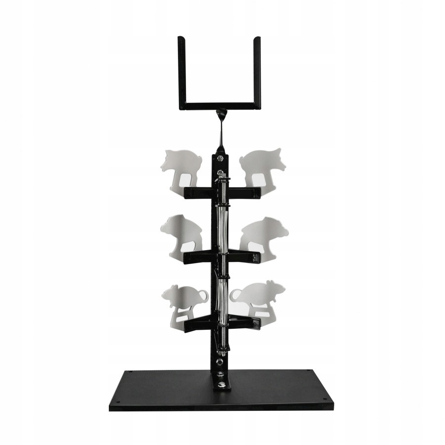 Cel wiatrówkowy reaktywny RazorGun drzewo stalowy kulochwyt spinner tarcza