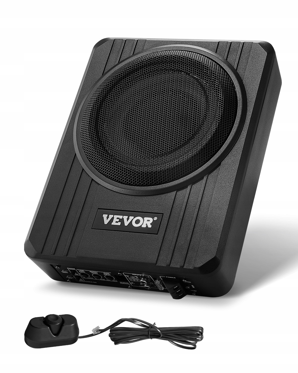 Vevor Subwoofer Pod Sedadlo Do Auta 400W 8 Palcov, Štíhly Zosilňovač