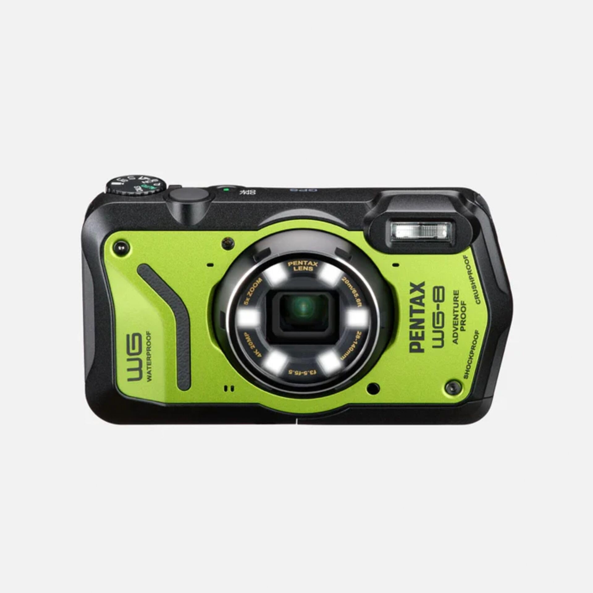 PENTAX WG-8 Zielona Kamera Wodoodporna Pyłoszczelna Odporna na Wstrząsy — miniatura 2