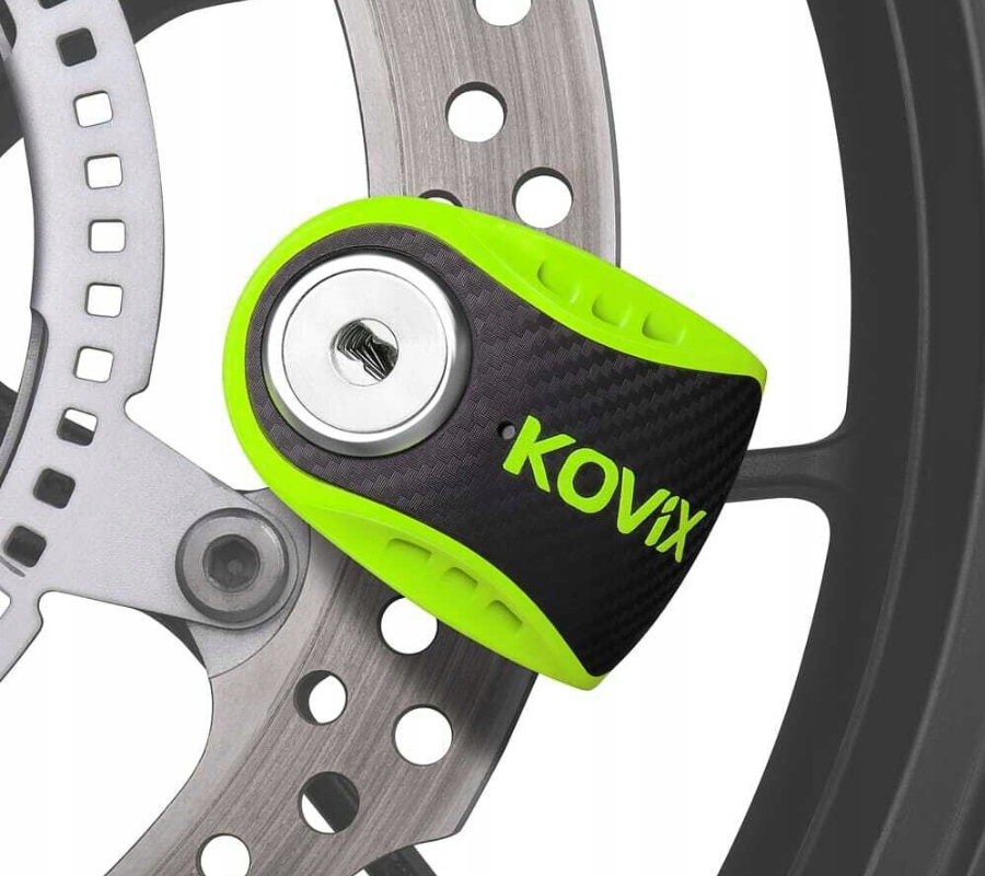 

Blokada tarczy hamulcowej Kovix KNN1 6mm fluo zie