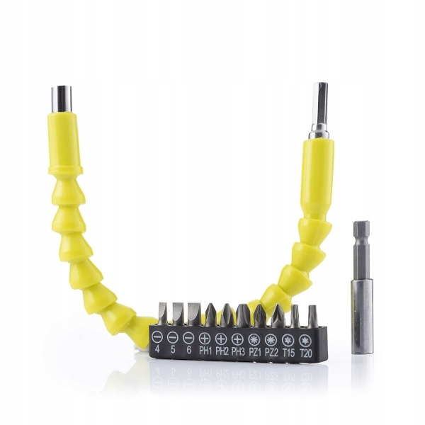 PRZEDŁUŻKA ELASTYCZNA DO BITÓW WIERTARKI WKRĘTARKI