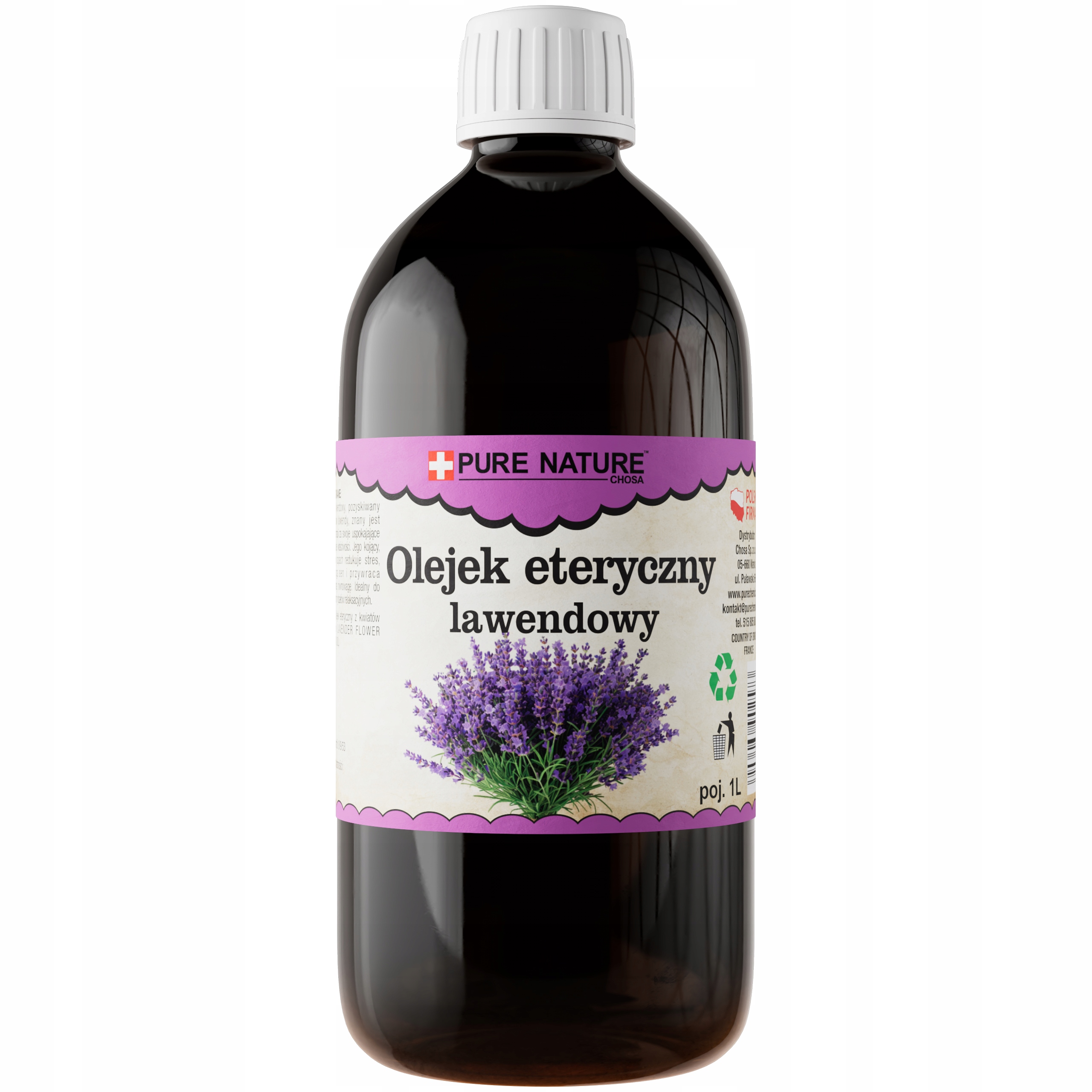 Olejek Lawendowy Naturalny Olejek Eteryczny Z Lawendy Bez Dodatków 1L