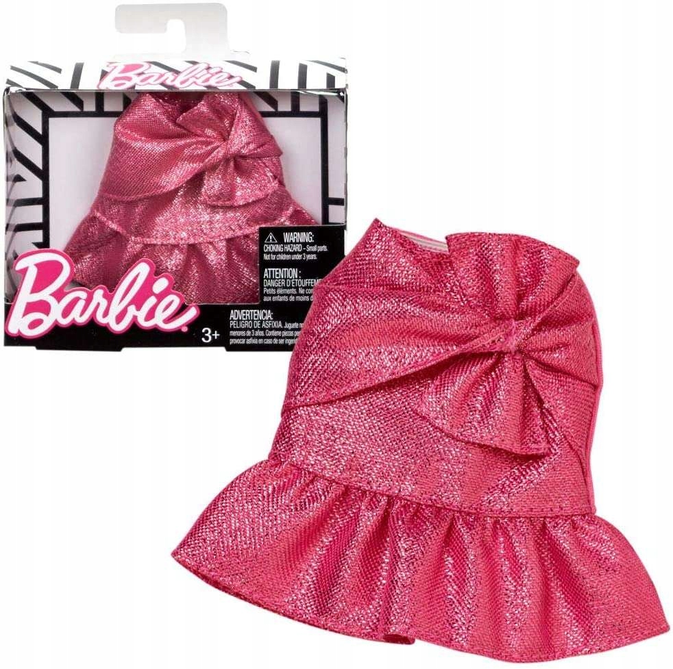 

Barbie Ubranko Modna Błyszcząca Spódnica