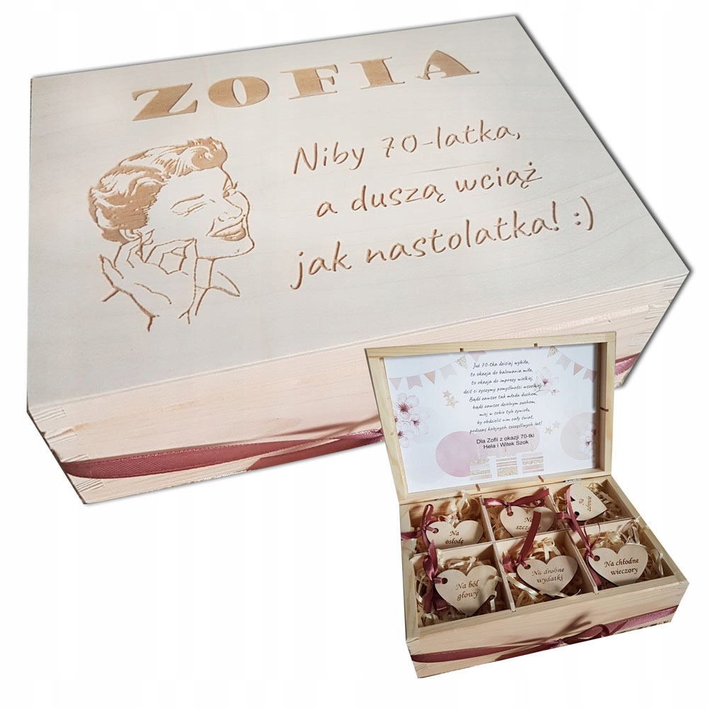 

50 60 70 urodziny dla kobiety Niezbędnik