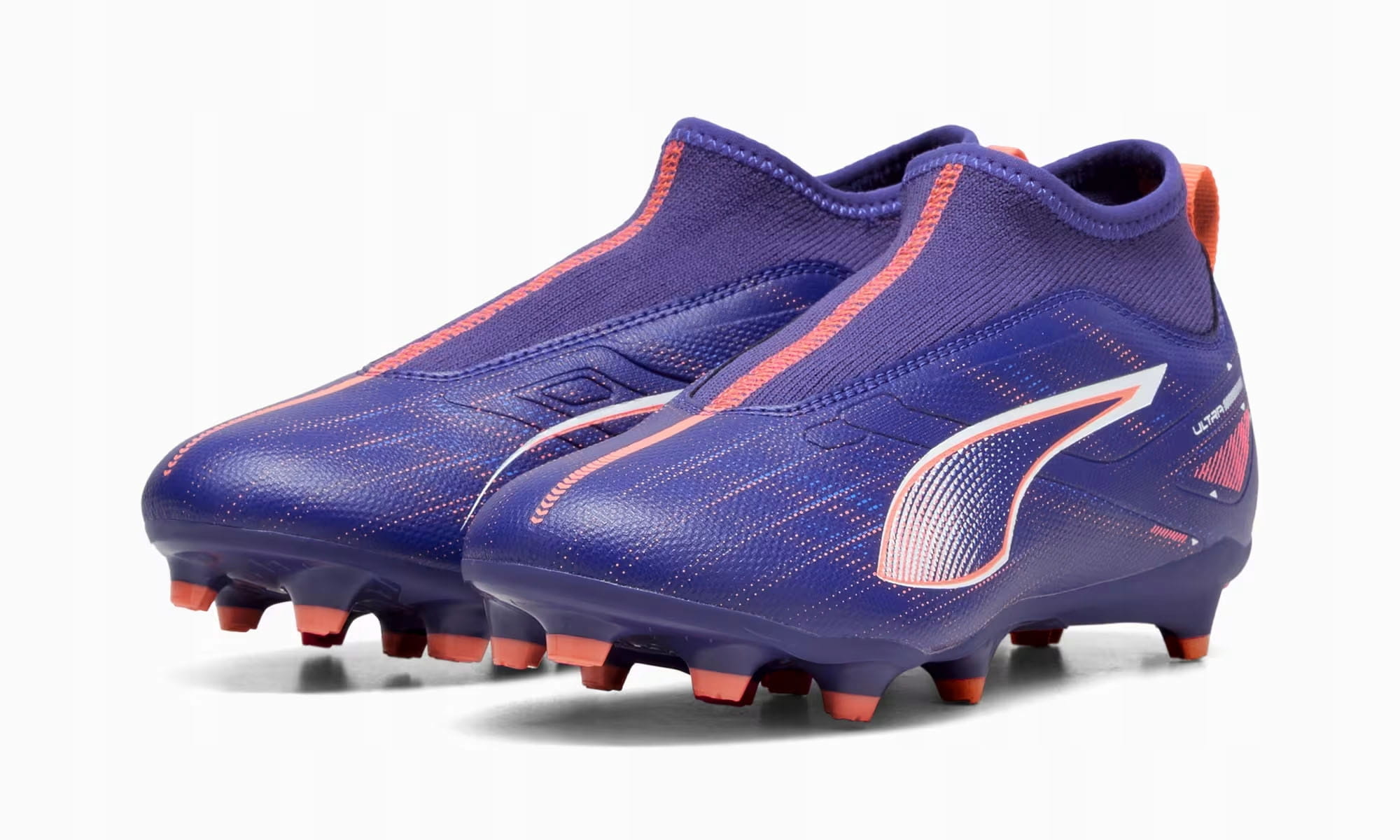 Fotbalová obuv pro děti Puma Ultra 5 Match+ LL Fg/ag Junior Lanki