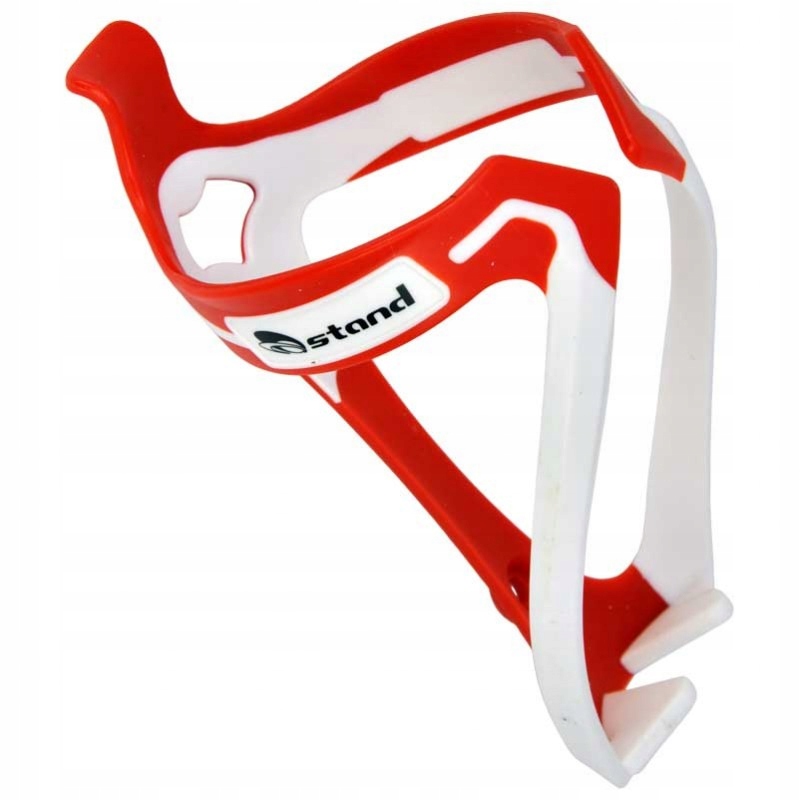 Uchwyt KOSZYK BIDONU OSTAND CD-320 biało-czerwony