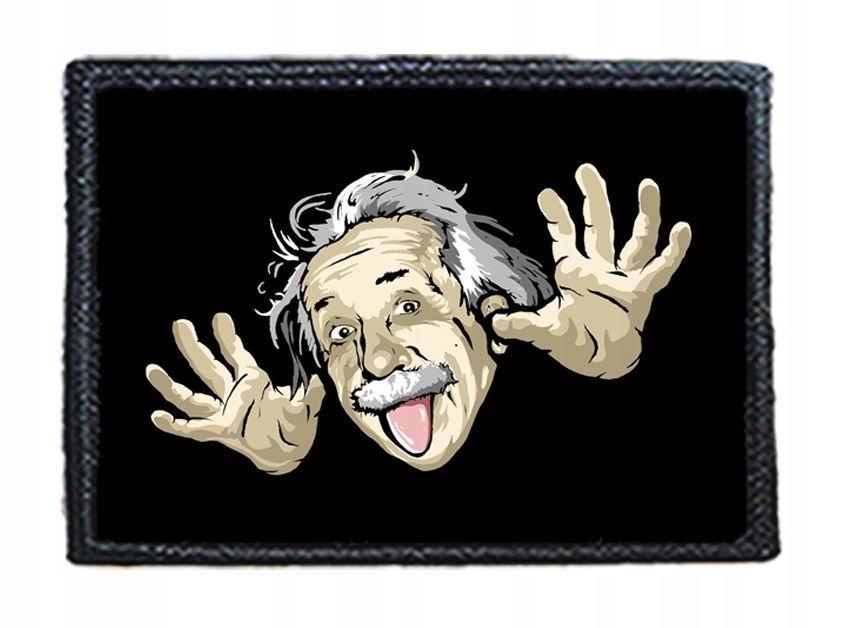 Naszywka EINSTEIN Płeć uniseks