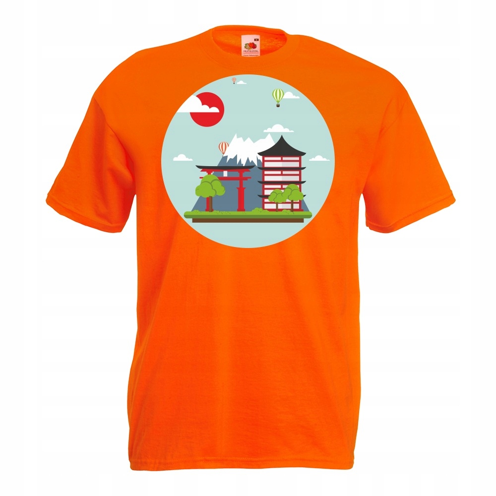 

Koszulka Japonia Japan S pomarańczowa