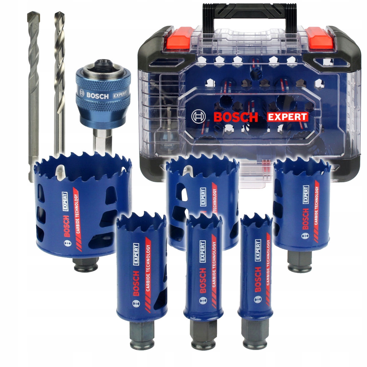 Zestaw 6 pił otwornic Tough Material Bosch Expert