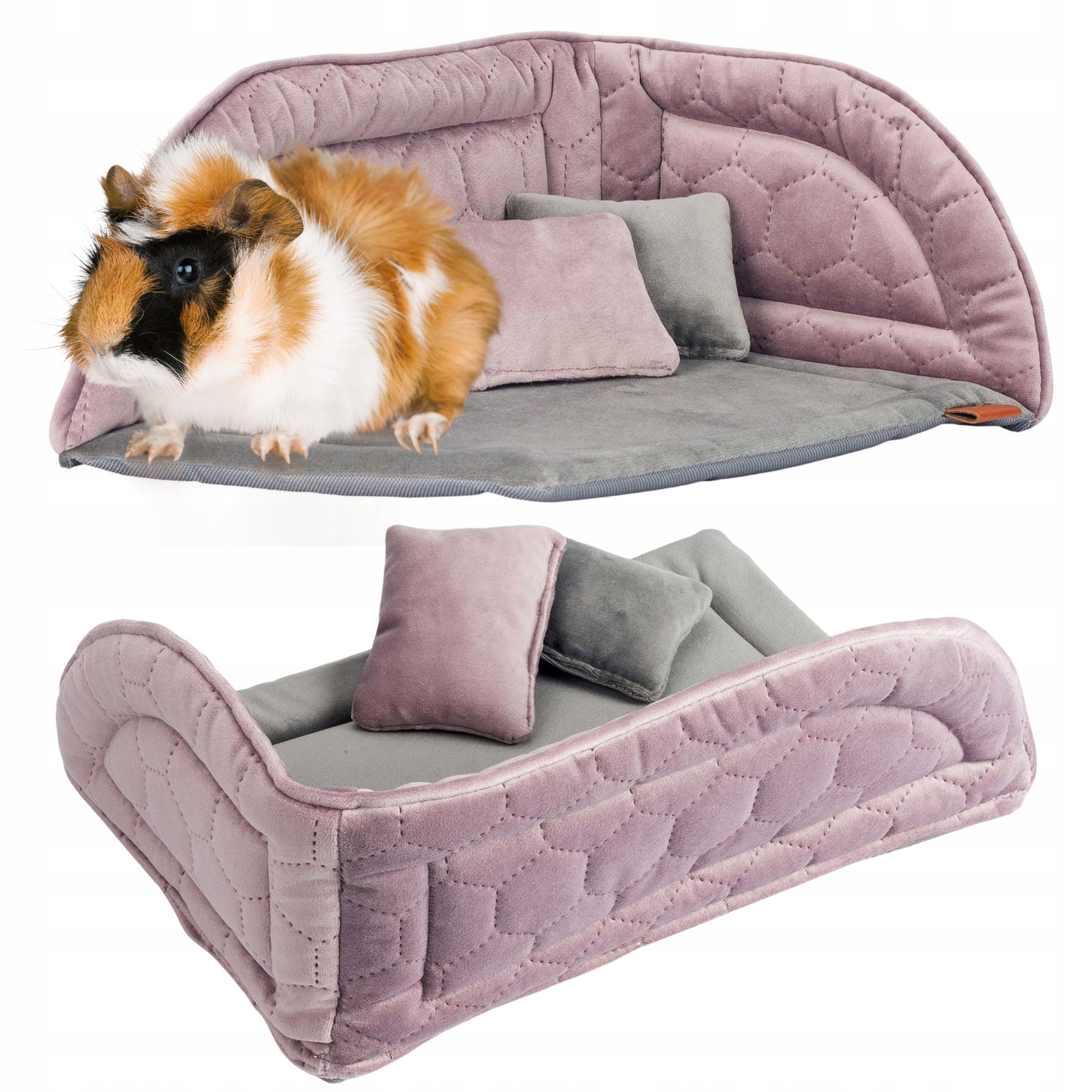 Levně Pelíšek Rohové Potah Králíčci Prasátka Ježků Hlodavci 20x30 cm