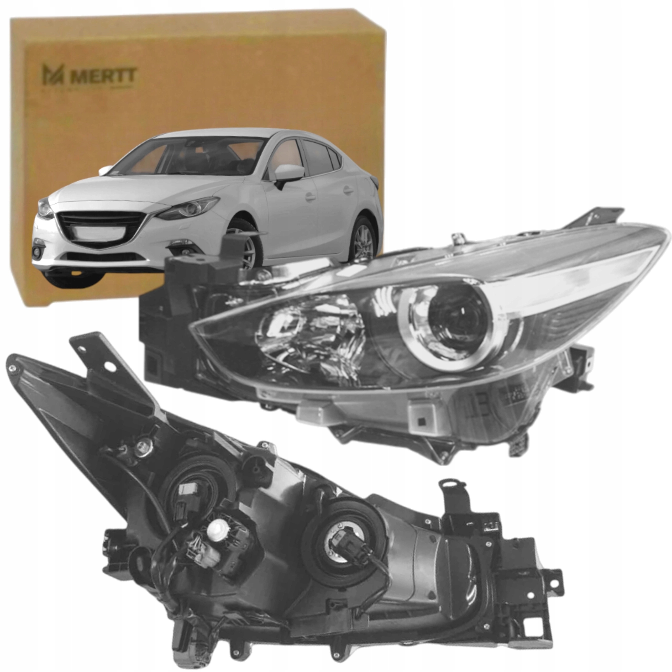 Mazda 3 Bm 2017+ Lift Světlomet Světlo Přední Levá BACS-51031