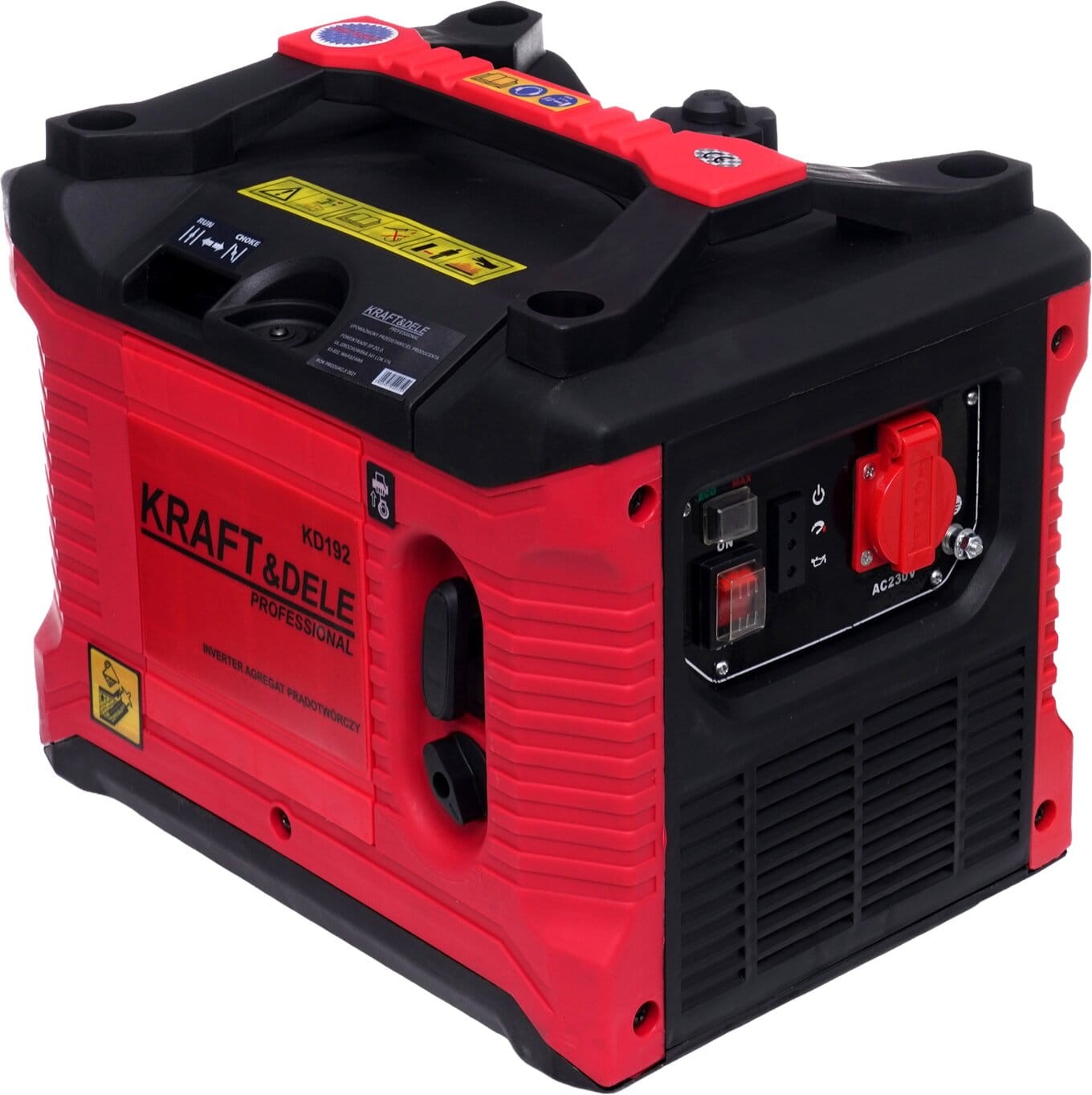 Agregat Prądotwórczy Inwertorowy 1020W Generator Prądu Benzynowy