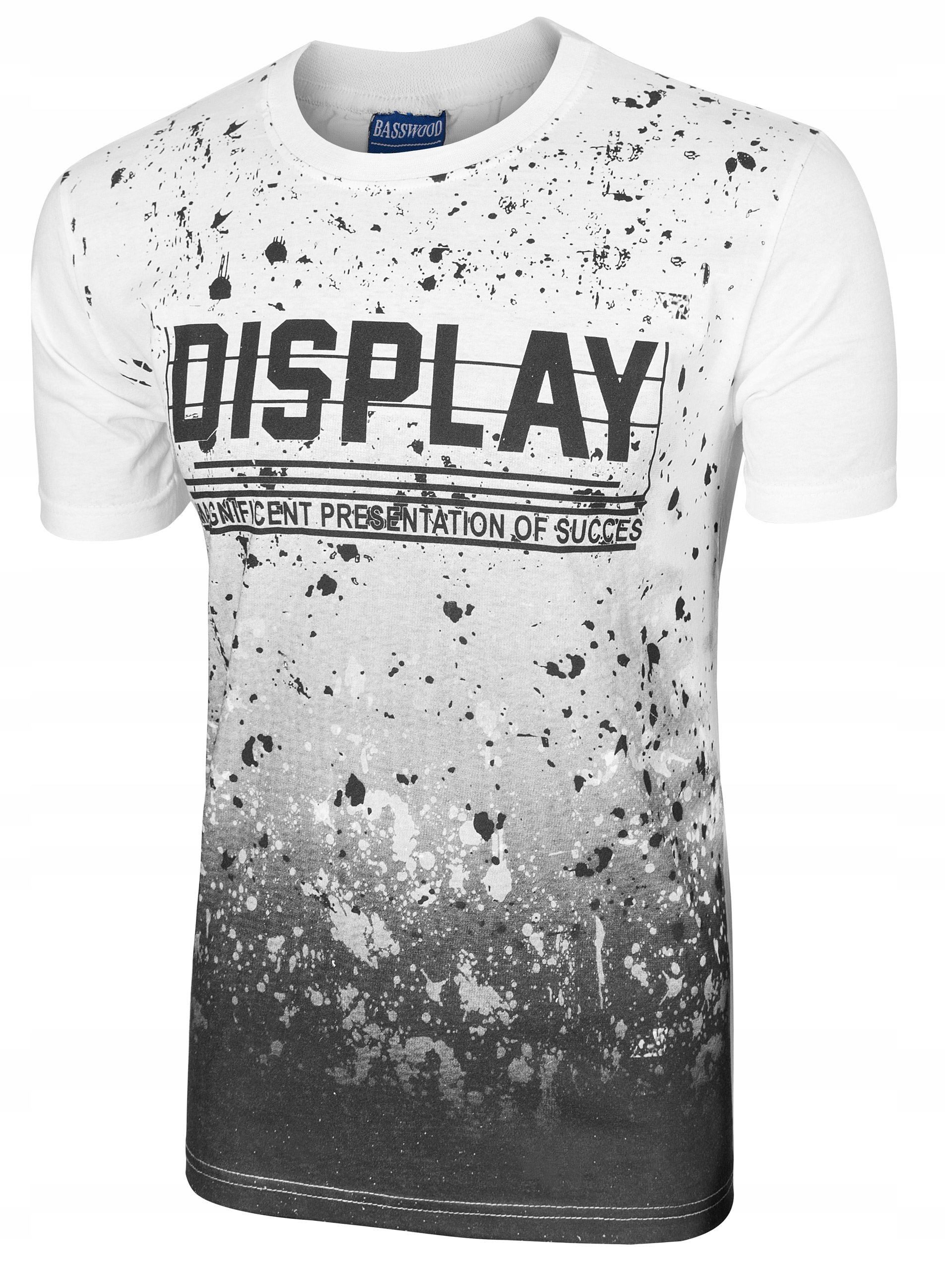 

Koszulka Podkoszulek T-shirt Męski KP04 r M biały