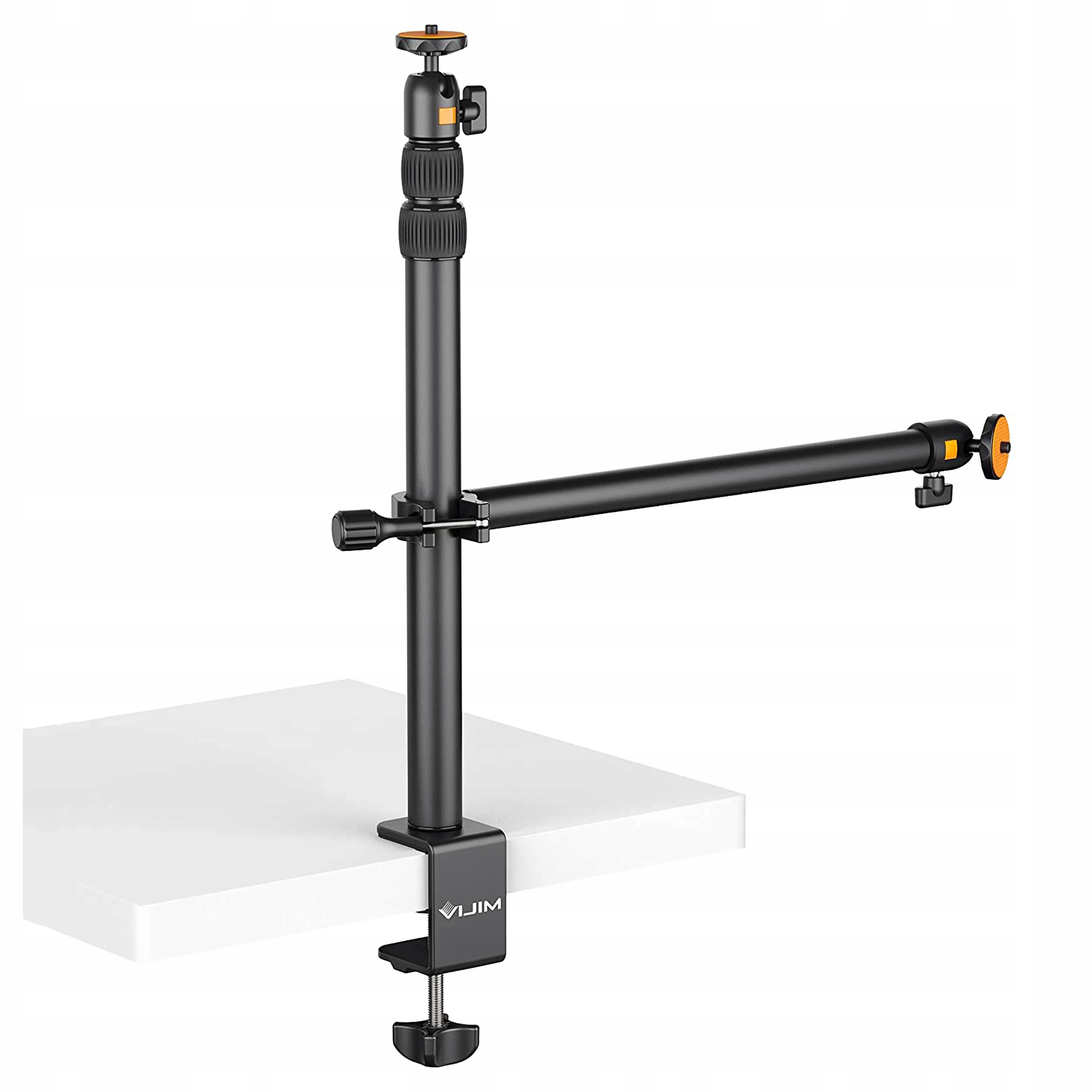 Statyw biurkowy z dodatkowym ramieniem Ulanzi Vijim LS02 dwie głowice 360