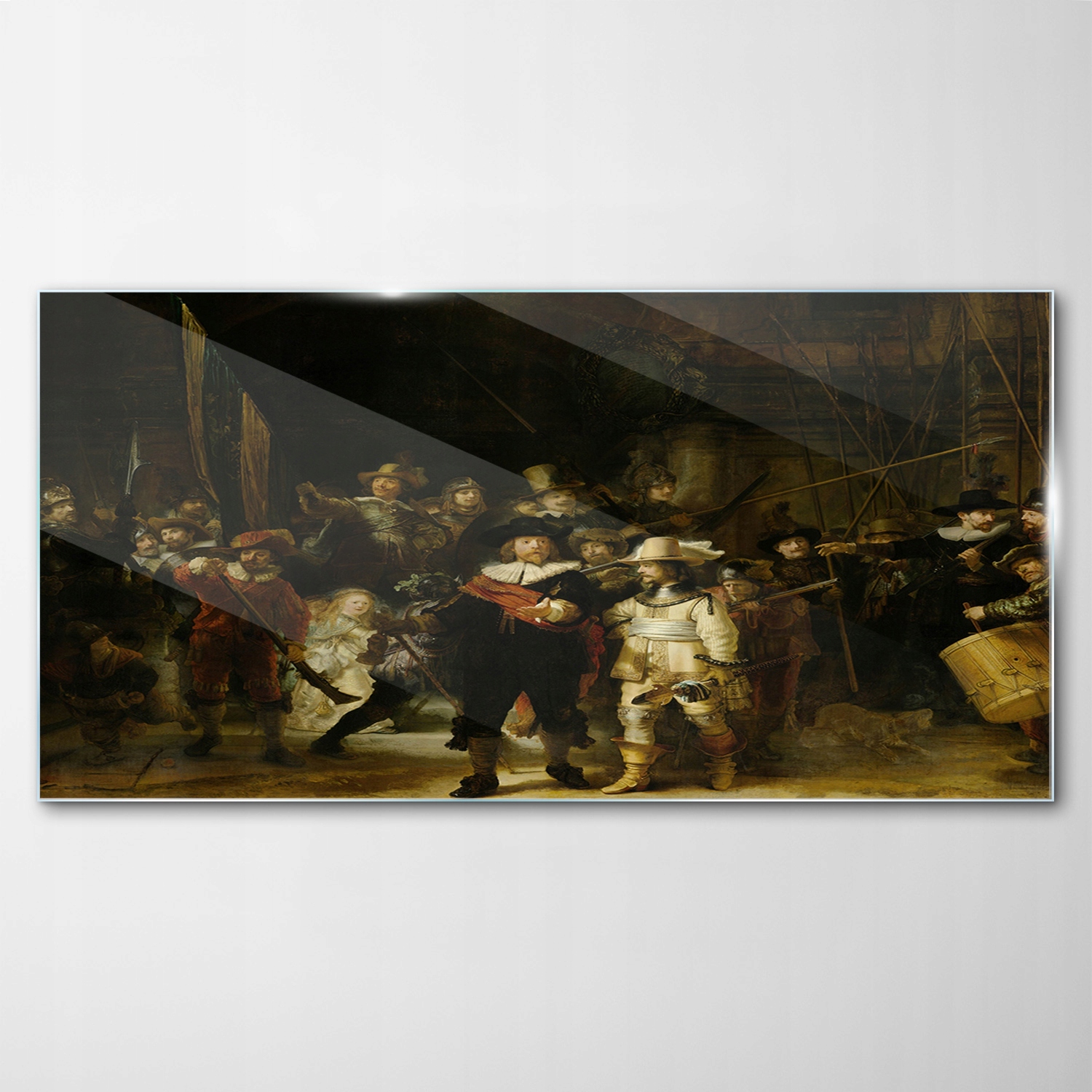 Tvrdený sklenený obraz Strážca nočného umenia 120x60