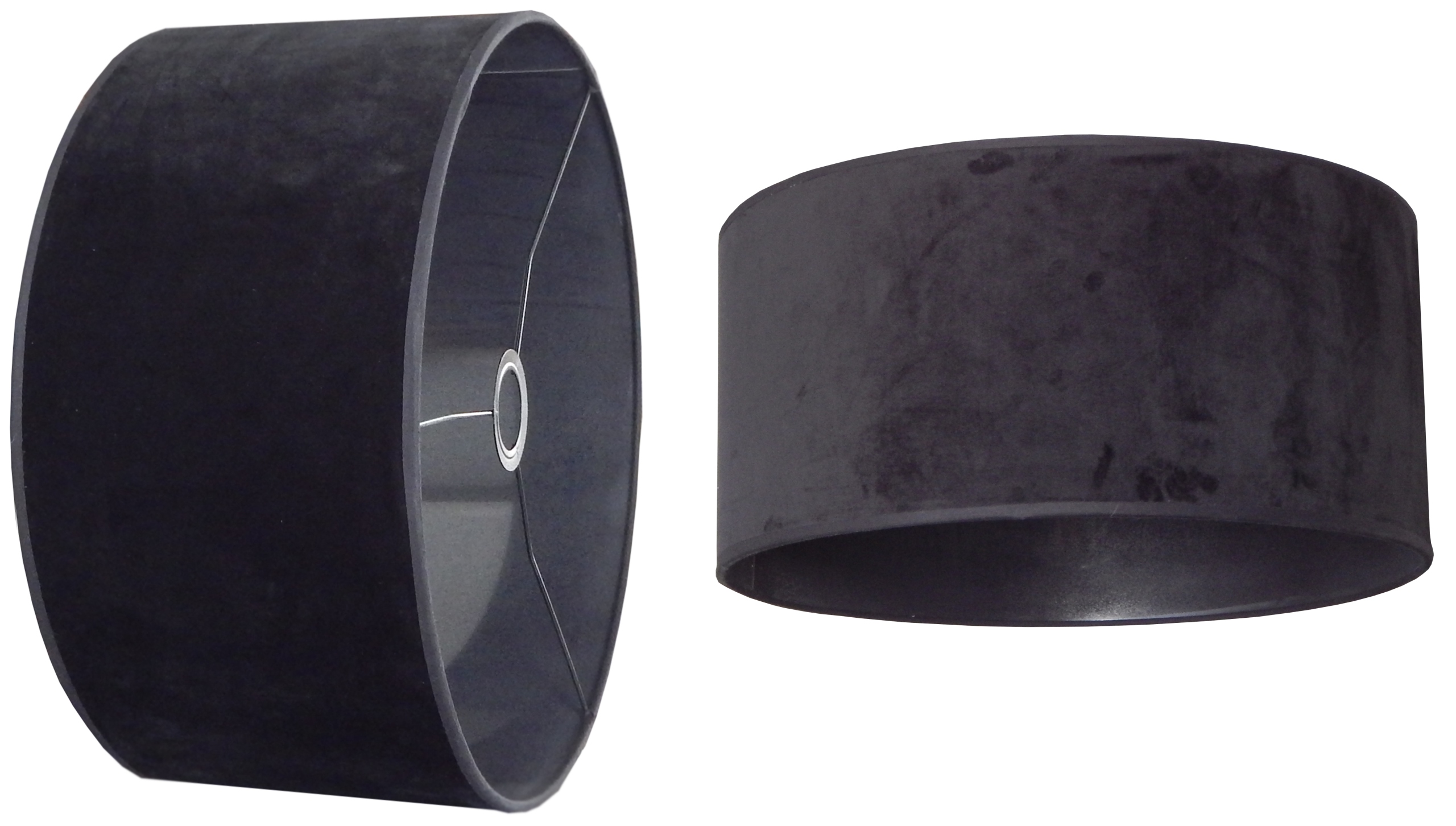 Klosz Abażur Welur FI40 Do Lampy Wiszącej Sufitowej Podłogowej Plafon E27