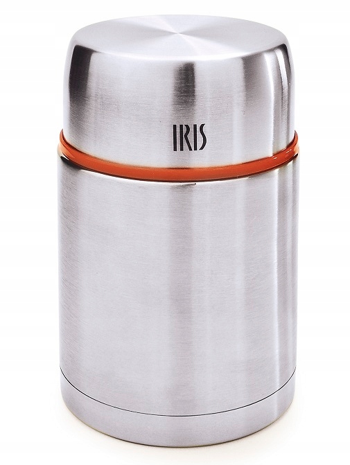 MARKOWY TERMOS OBIADOWY POJEMNIK ŻYWNOŚĆ ZUPĘ 750 ml INOX TRZYMA DO 9h IR