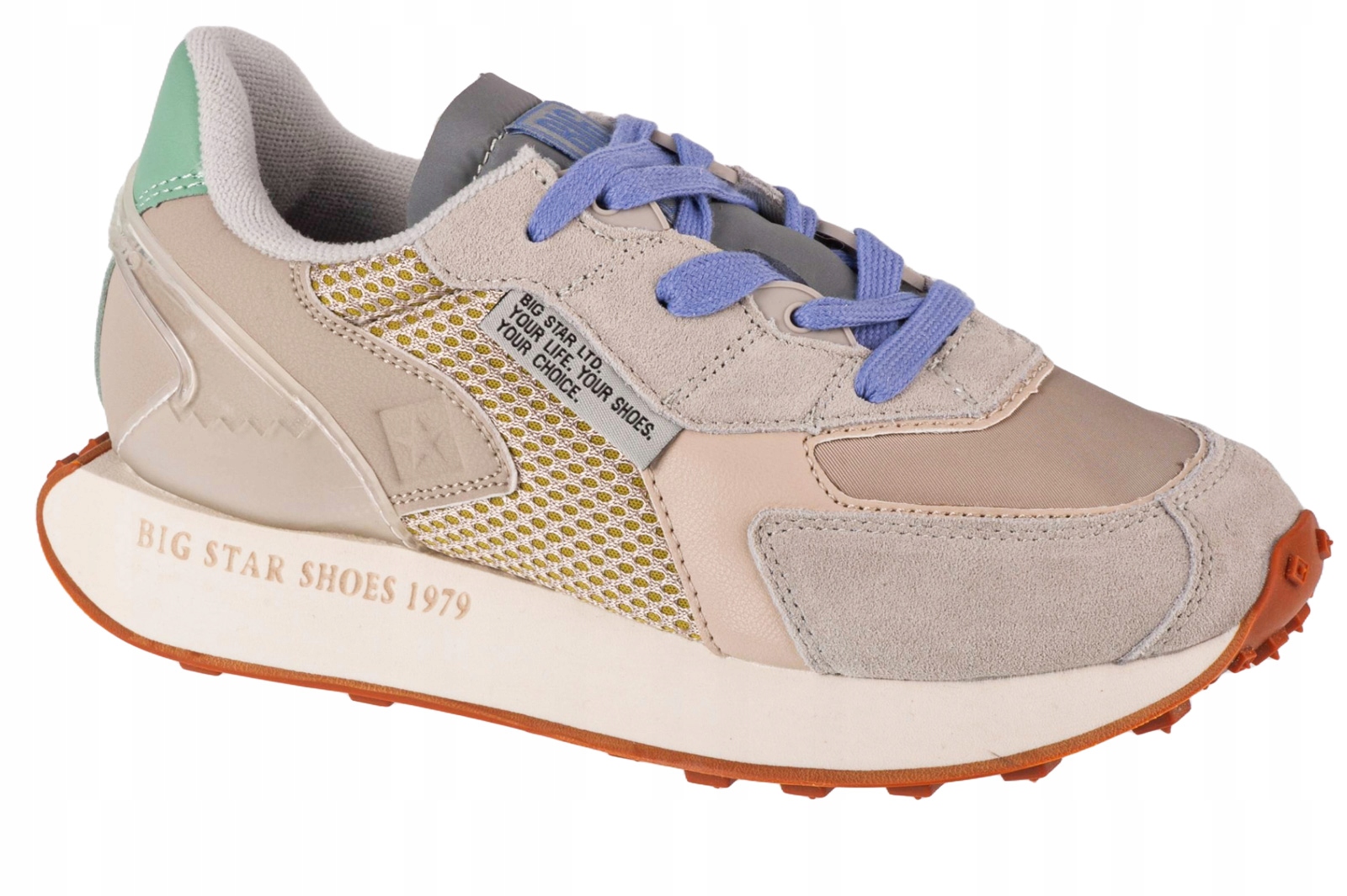 Big Star Tenisky [38] Boty Tenisky Dámské Tkanina Šedá