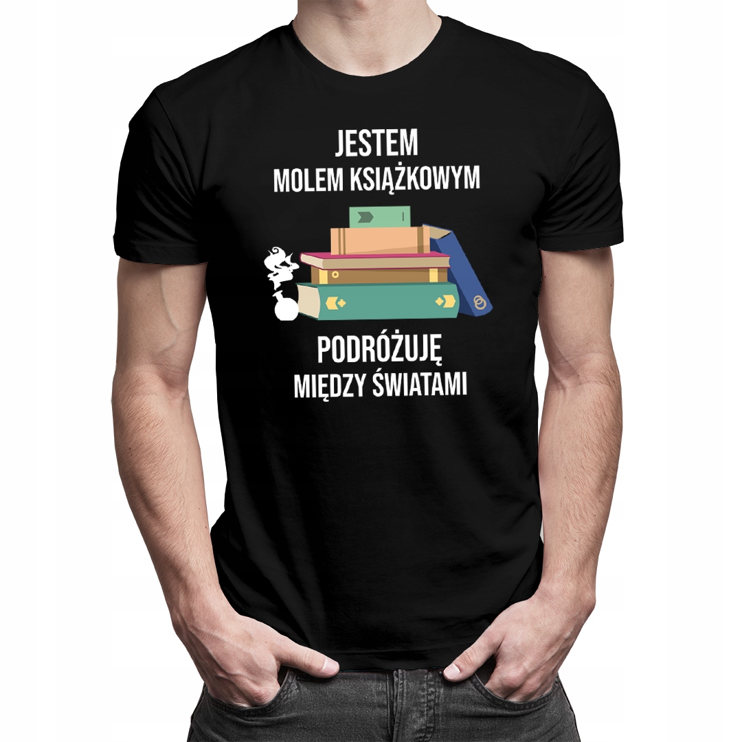 

Jestem molem książkowym - koszulka dla niego