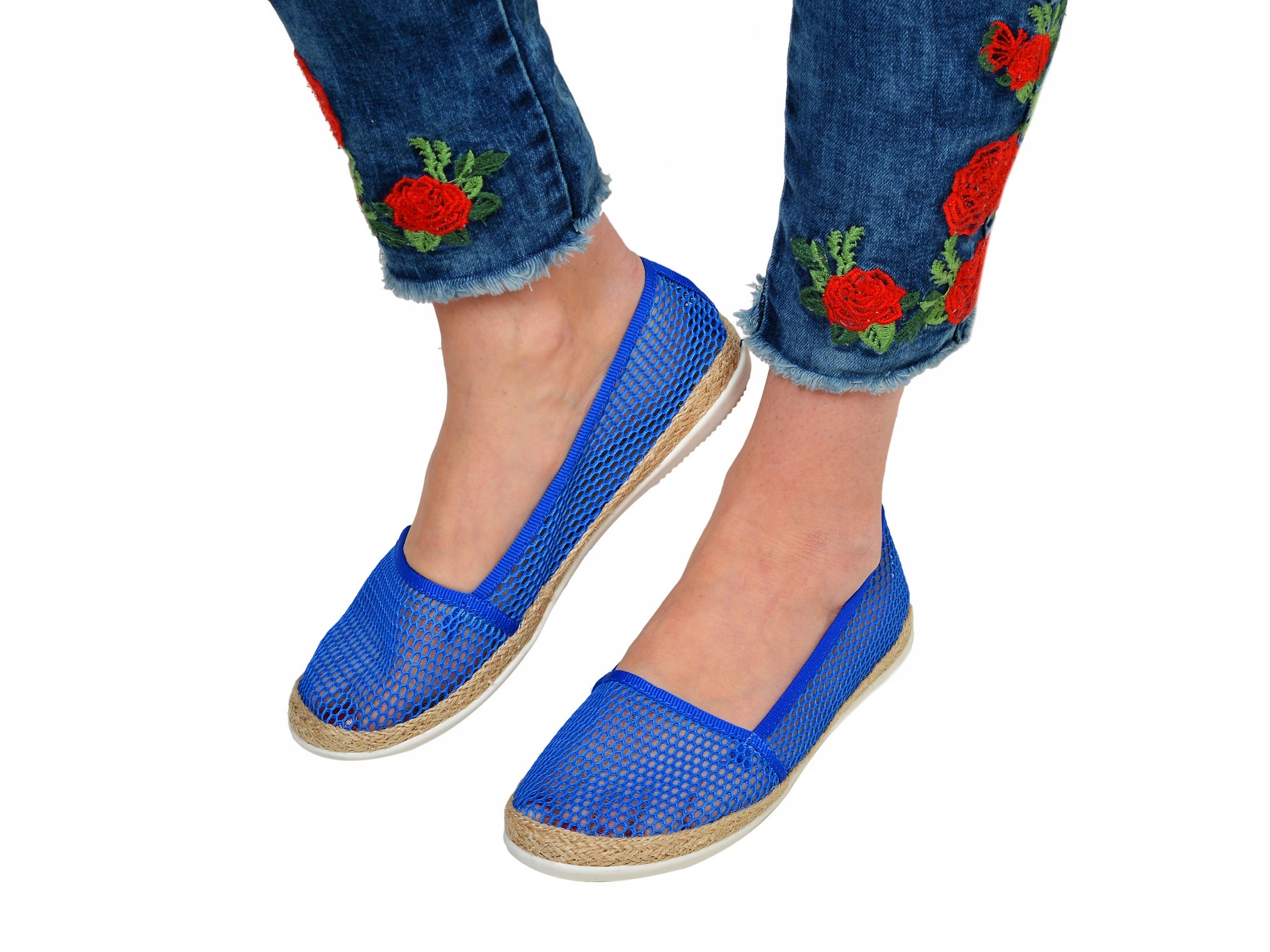 

Trampki Tenisówki Espadryle niebieskie /78-5/