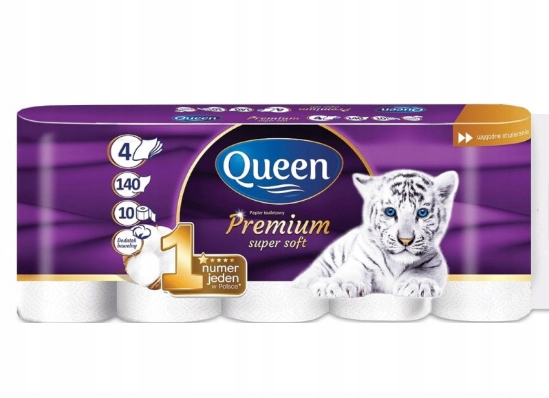 

Papier Toaletowy Queen Premium Super Soft