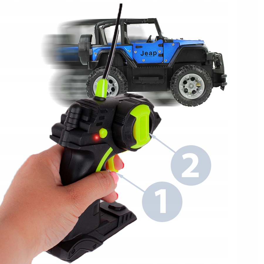 AUTO Samochód ZDALNIE STEROWANY Metal Światła LED Pilot R/C na Akumulator Materiał metal plastik inny