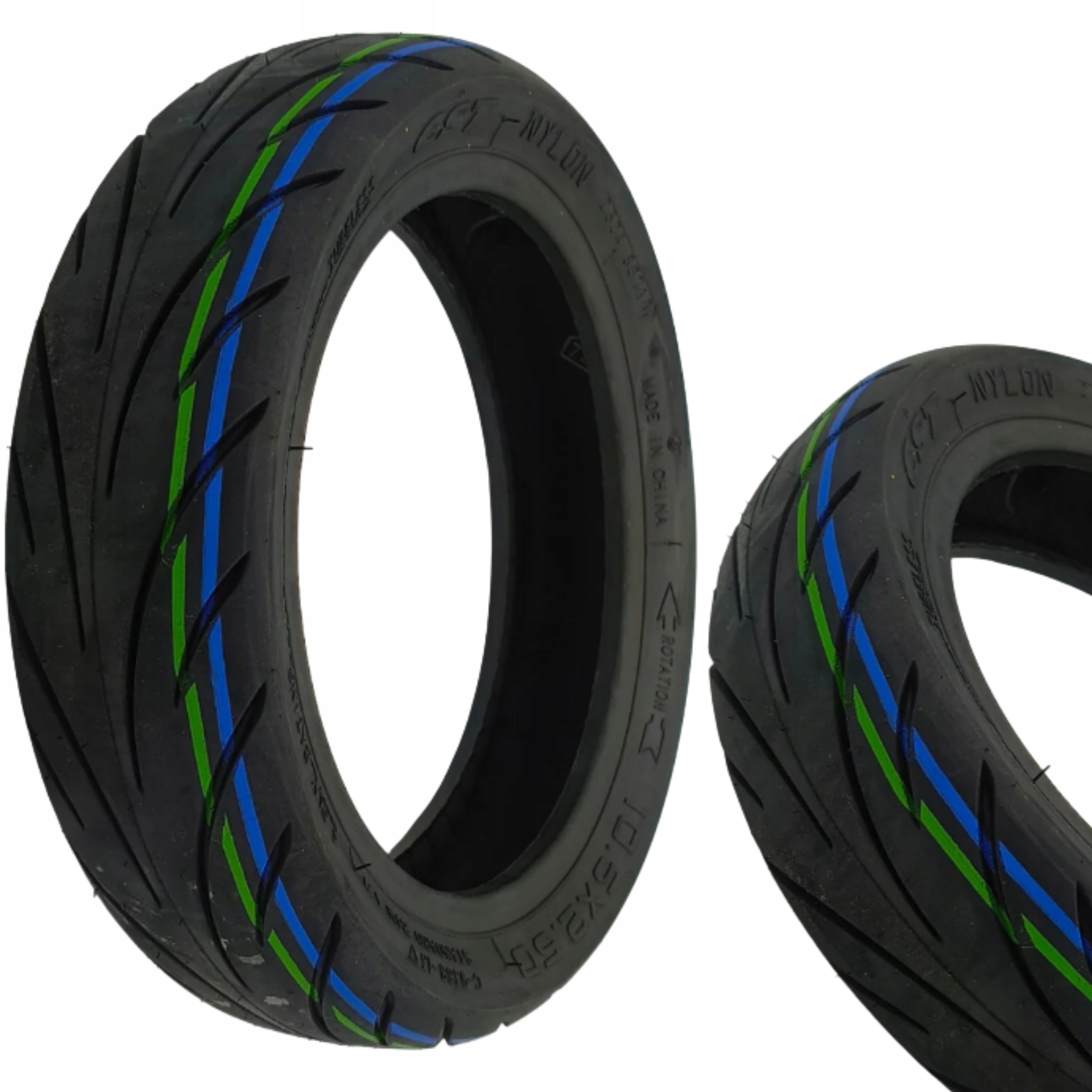 Pneumatika 10.5×2.5-7 Elektrická Koloběžka Niu Kqi 300P 300X Přední/Zadní