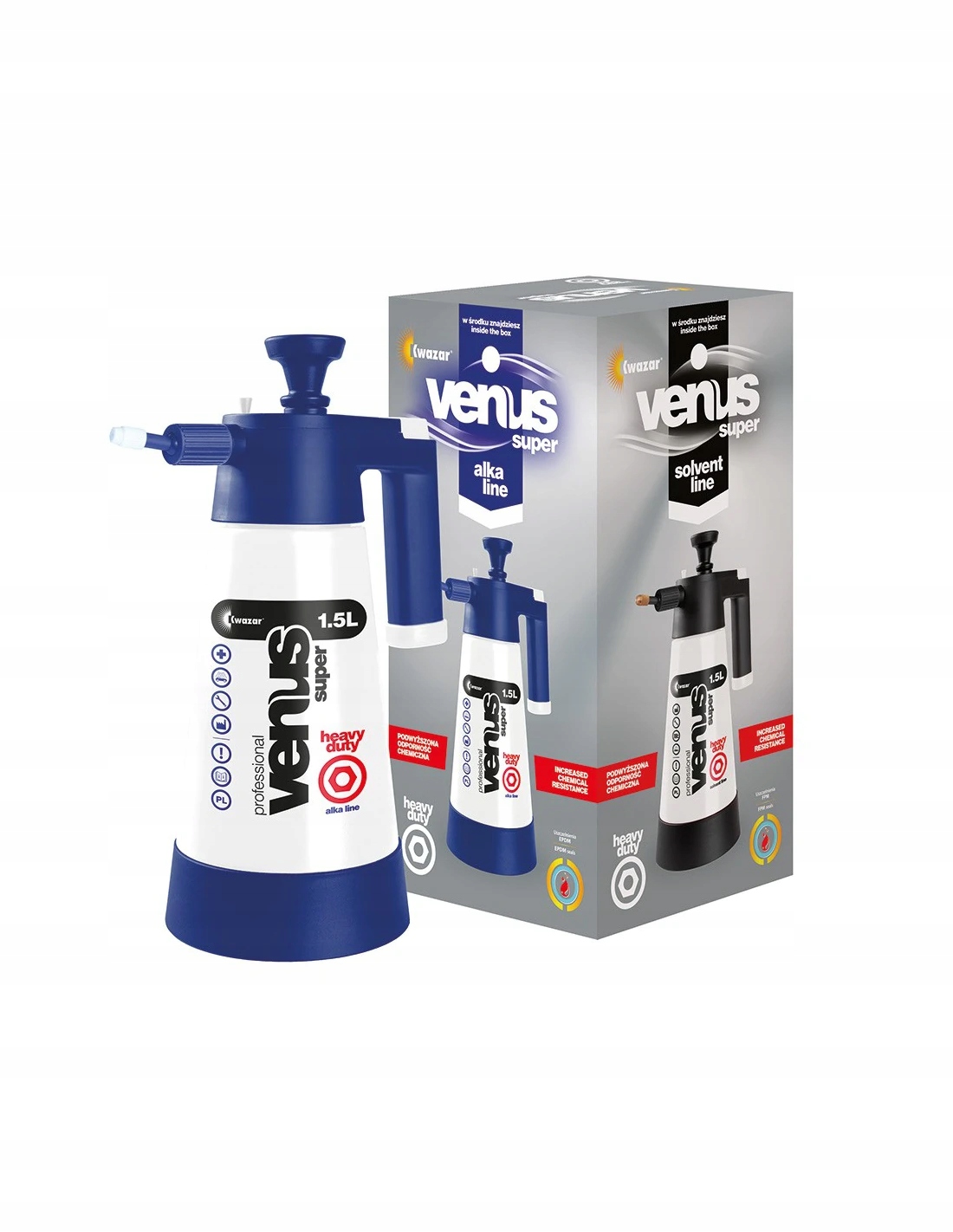 

Kwazar Venus Hd Alkaline opryskiwacz zasady