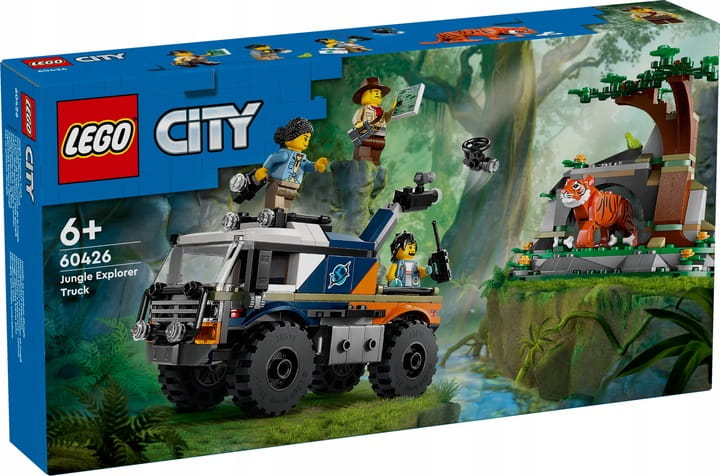 LEGO 60426 CITY Terenówka badacza dżungli