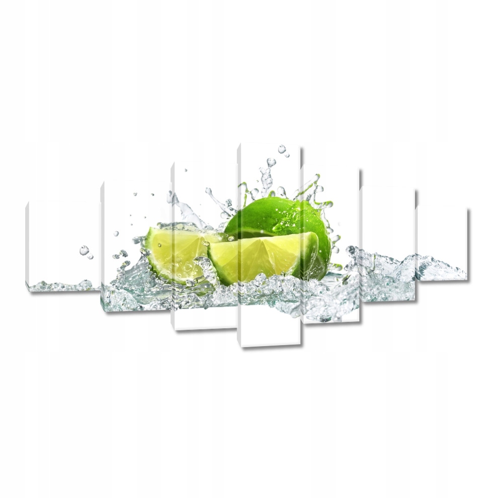

Obrazy 210x100 Limonka chlupiąca Woda