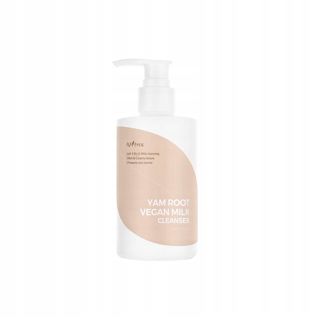 Isntree Yam Root Vegan Milk Cleanser 220 ml Zklidňující mléko